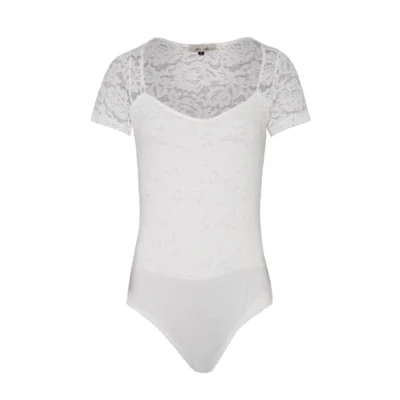 Abbildung von Hangowear Blusenbody FRANCESCA KA offweiß, schwarz