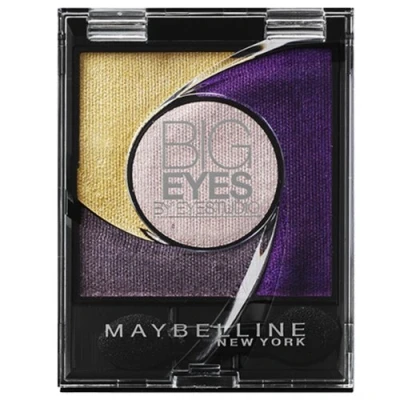 Abbildung von Maybelline New York Lidschatten Eyestudio Big Eyes Palette Purple 05 / Eyeshadow Set in Lila Tönen mit Wet Technologie und Perl Pigmenten, 1 x 3,7 g
