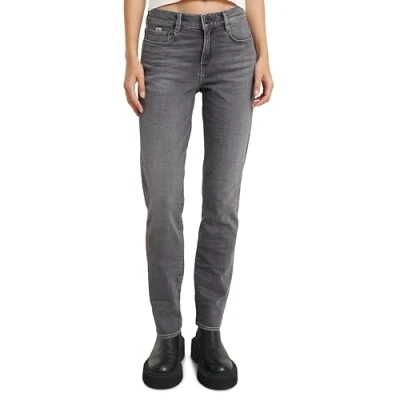 Abbildung von G Star ACE SLIM Straight Jeans Leg, Damen, Größe: 28x32, Sun faded plata grey