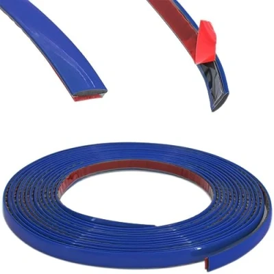 Abbildung von RECAMBO Zierleiste Blau Vielseitig, Flexibel &amp; Selbstklebend 25mm x 5m