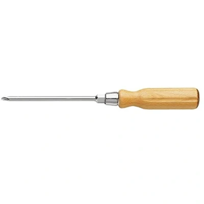 Abbildung von FACOM Schraubendreher Holzgriff, Sechskant, Phillips PH1, 100 mm, 1 Stück, ATHH.P1