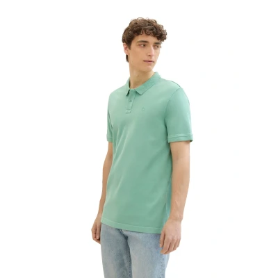 Abbildung von TOM Tailor Denim Poloshirt, Herren, Größe: Medium, Bleeched green