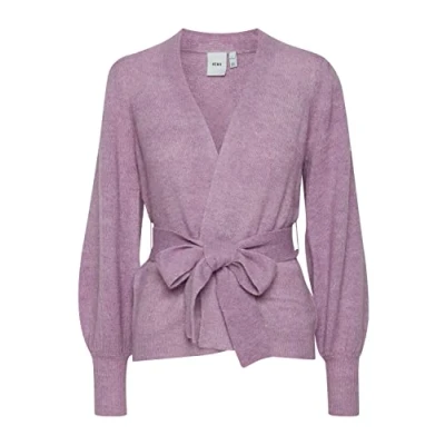 Abbildung von ICHI Ihkamara CA Strickjacke, Damen, Größe: XL, Smoky grape