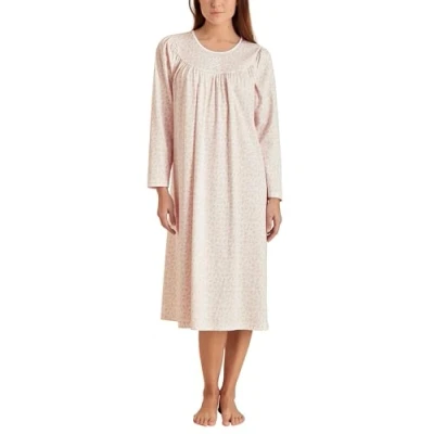 Abbildung von Calida Langarm Nachthemd, Damen, Größe: 40, Pearl blush