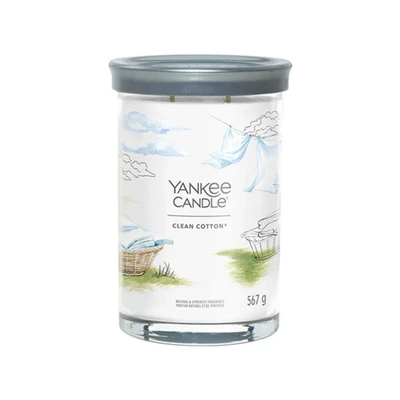 Abbildung von Yankee Candle Clean Cotton Signature Tumbler Large