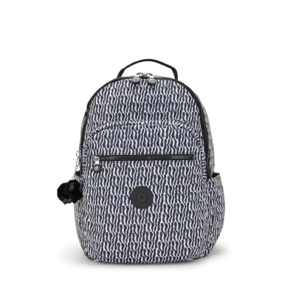 Abbildung von Kipling Seoul Großer Rucksack, Holiday Waves (Blau)