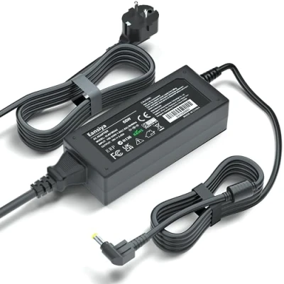 Abbildung von 19V AC DC Adapter Netzkabel für HP Pavilion Monitor 20&quot; 21.5&quot; 23&quot; 23.8&quot; 25&quot; 27&quot; IPS LED HD Display Serie 22cwa 22bw 20xi 23cw 23xi 23xw 25es 25xw 25bw 25xi 27xw 27xi Netzteilkabel