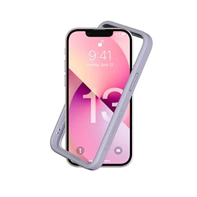 Abbildung von RhinoShield Bumper Case kompatibel mit [iPhone 13 Mini] CrashGuard NX Stoßdämpfende Schutzhülle im schlanken Design 3.5 Meter Fallschutz Lavender