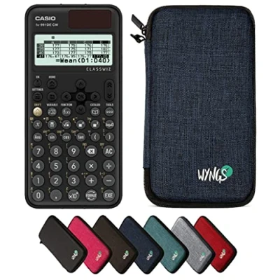 Abbildung von CALCUSO Sparpaket Blau mit Taschenrechner Casio FX 991DE CW ClassWiz
