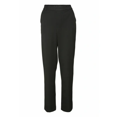 Abbildung von Vero Moda Vmmaya MR Straight Solid Stoffhose, Damen, Größe: XSx30, Black