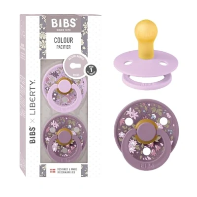 Abbildung von BIBS X Liberty Chamomile Lawn/Violet Sky Mix Spenen Maat 1