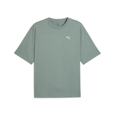 Abbildung von Puma Wardrobe TEE Tshirt basic, Herren, Größe: XL, Green moon