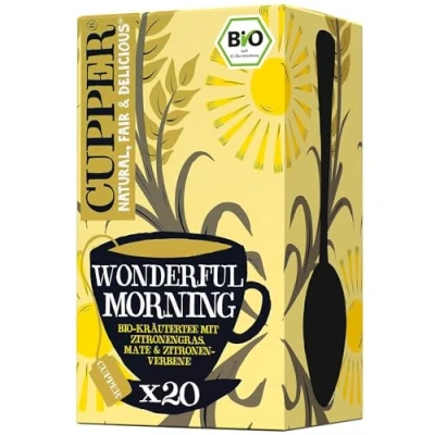 Abbildung von Cupper Bio Kräutertee Wonderful Morning, 20 Beutel, 35 g