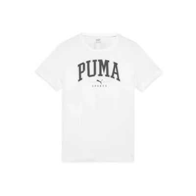 Abbildung von Puma Squad BIG Graphic Tshirt print für Kinder, Größe: 164, White