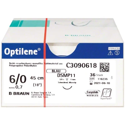 Abbildung von Optilene 0,45m 6/0 DSMP13