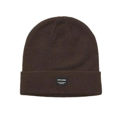 Abbildung von JACK &amp; JONES Herren Winter Mütze BEANIE Cap JJDNA One Size Farbvarianten, Größe:One Size, Farbe:Chocolate Torte 12092815
