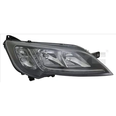 Abbildung von TYC 20 15671 16 2 Scheinwerfer rechts H7/H7, LED mit Tagfahrlicht für Rechtsverkehr Elektromotor, LED, ohne Steuergerät