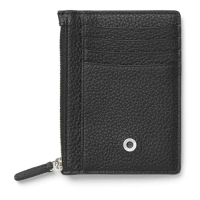 Abbildung von Graf von FABER CASTELL 118772 Kreditkartenetui mit Reißverschluss Cashmere, Schwarz