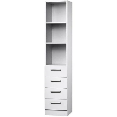 Abbildung von HAMMERBACHER Regalschrank 7600 SG, V7600/W/W/SG weiß