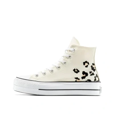 Abbildung von Converse Chuck Taylor ALL STAR LIFT Sneaker high, Damen, Größe: 40, Egret/coastal dune/black Textil