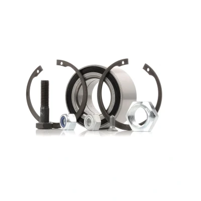 Abbildung von FEBI BILSTEIN 03620 Radlagersatz Vorderachse links, rechts mit Anbaumaterial 68 Schrägkugellager AUDI: 80 B3, 90 B2