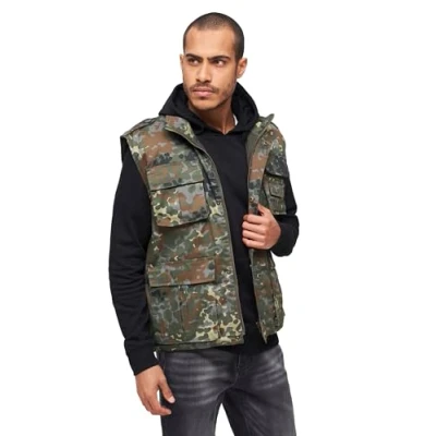 Abbildung von Brandit Ranger Weste, Herren, Größe: XL, Flecktarn
