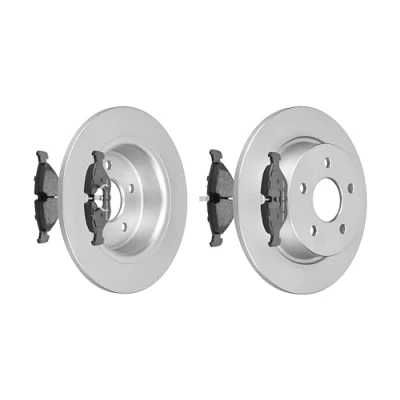 Abbildung von F.BECKER_LINE BREMSSCHEIBEN Ø280MM + BREMSBELÄGE HINTEN FÜR FORD C MAX II GRAND