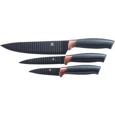 Abbildung von KING Messer Set &quot;Carbon Design&quot;, (Set, 3 tlg.)