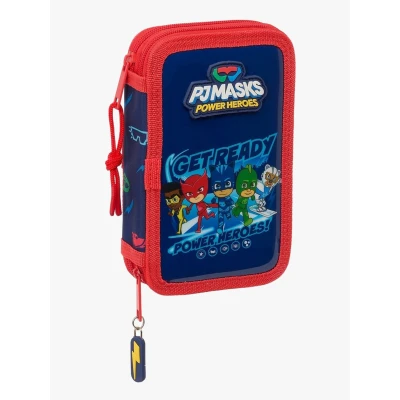 Abbildung von PJMasks Doppel Federmäppchen, Marine