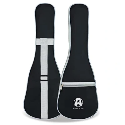 Abbildung von A Star Sopran Ukulele gepolsterte Gigbag mit Reißverschlusstasche und Schultergurt