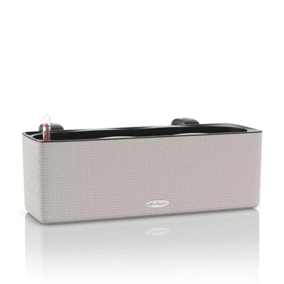 Abbildung von Lechuza Cube Color Triple mit Stick System sandbraun 13686