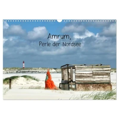 Abbildung von Amrum, Perle der Nordsee (Wandkalender 2025 DIN A3 quer), CALVENDO Monatskalender
