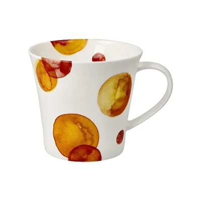 Abbildung von Kaffee / Teetasse Orange Colori