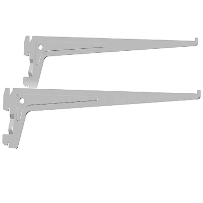 Abbildung von Element System PRO TRÄGER Sicherheitsträger mit 2 Einhängehaken und Aushängesicherung 300 mm, Stahl, Weiß, Stk.
