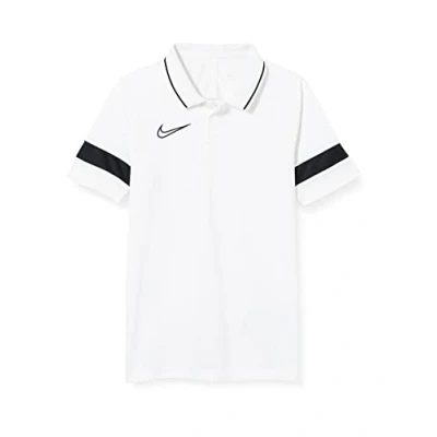 Abbildung von Nike Performance Fussball Teamsport Academy 21 Sport Tshirt für Kinder, Größe: 122 128, Weissschwarz