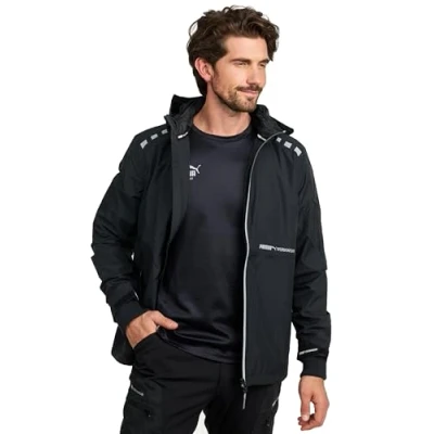 Abbildung von PUMA Workwear Regenjacke ESSENTIALS robuste Allwetterjacke für den Outdoor Einsatz