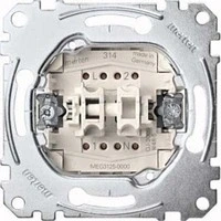 Abbildung von Schneider Electric Merten MEG3125 0000 Serienschalter Einsatz mit N Klemme, 1 polig, 10 AX, AC 250 V, Steckklemmen