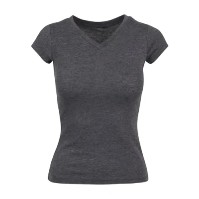 Abbildung von Build Your Brand Damen BY062 Ladies Basic Tee T Shirt, Heather Grey, m