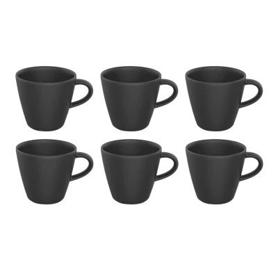 Abbildung von Villeroy &amp; Boch Manufacture Rock Kaffeeobertasse 150ml Set6