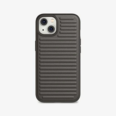 Abbildung von tech21 T21 8941 Evo Luxe für iPhone 13 Weiche und Premium Handyhülle mit 3,6m Multi Drop Schutz, Dunkelgrau