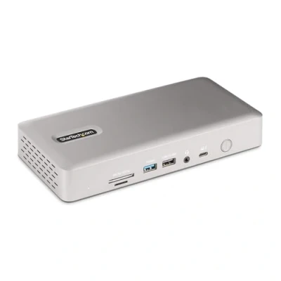 Abbildung von StarTech.com Thunderbolt 4 Dockingstation, Multi Monitor Dock für Monitore, 2X HDMI/2x DP, 2.5 GbE, 98W PD, USB4/USBC/TB3, (TB4USB4DOCK)
