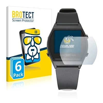 Abbildung von BROTECT Schutzglas für Casio LW 204 1BEF (6 Stück) Schutzfolie Panzer Folie Glas [Extrem Kratzfest 9H, Anti Fingerprint, Ultra Transparent]