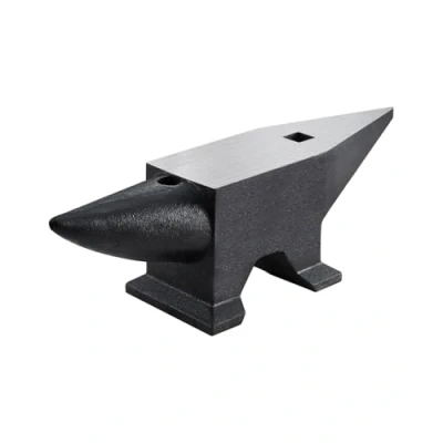 Abbildung von VEVOR Schmiedeamboss 60kg (132lbs) Amboss 67x18,5x21,5cm Werkzeuge mit Rund und Flachhorn Schmiede Zubehör Ideal für Heimwerker Bastler zum Nieten Abflachen Schmieden Formen von Metall