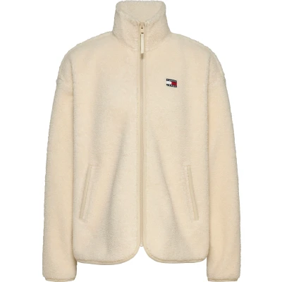 Abbildung von Tommy Jeans Fleecepullover, Damen, Größe: XS, Newsprint
