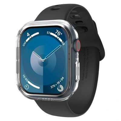 Abbildung von Spigen Thin Fit Hülle Kompatibel mit Apple Watch 10 46mm (2024) Kristallklar
