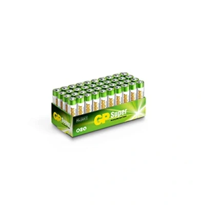Abbildung von Batterien Super Alkaline Mini Typ AAA (Packung mit 40 Stück)