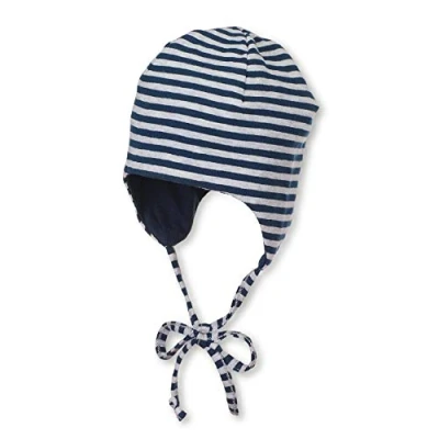 Abbildung von Sterntaler Reversible BABY HAT Mütze für Kinder, Größe: 39, Marine