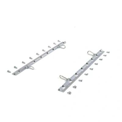 Abbildung von Acebikes Flexi Rail Set Transport Zurrgurtschienenset Motorradtransport 78,5 x 5 1 cm