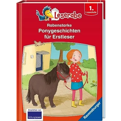 Abbildung von Rabenstarke Ponygeschichten für Erstleser Leserabe ab 1. Klasse Erstlesebuch Kinder 6 Jahren (Leserabe Sonderausgaben)