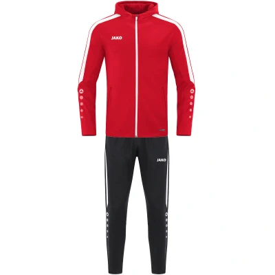 Abbildung von JAKO Kinder Trainingsanzug Polyester Power mit Kapuze, Rot, 164